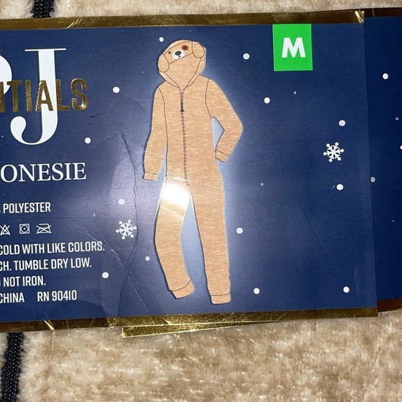 •PJ ESSENTIALS•NWT DOG ONSIE SIZE MEDIUM - Picture 5 of 6